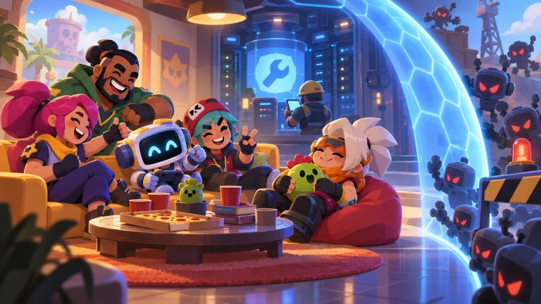 Brawl Stars Targets Friendly Room Bot Spam