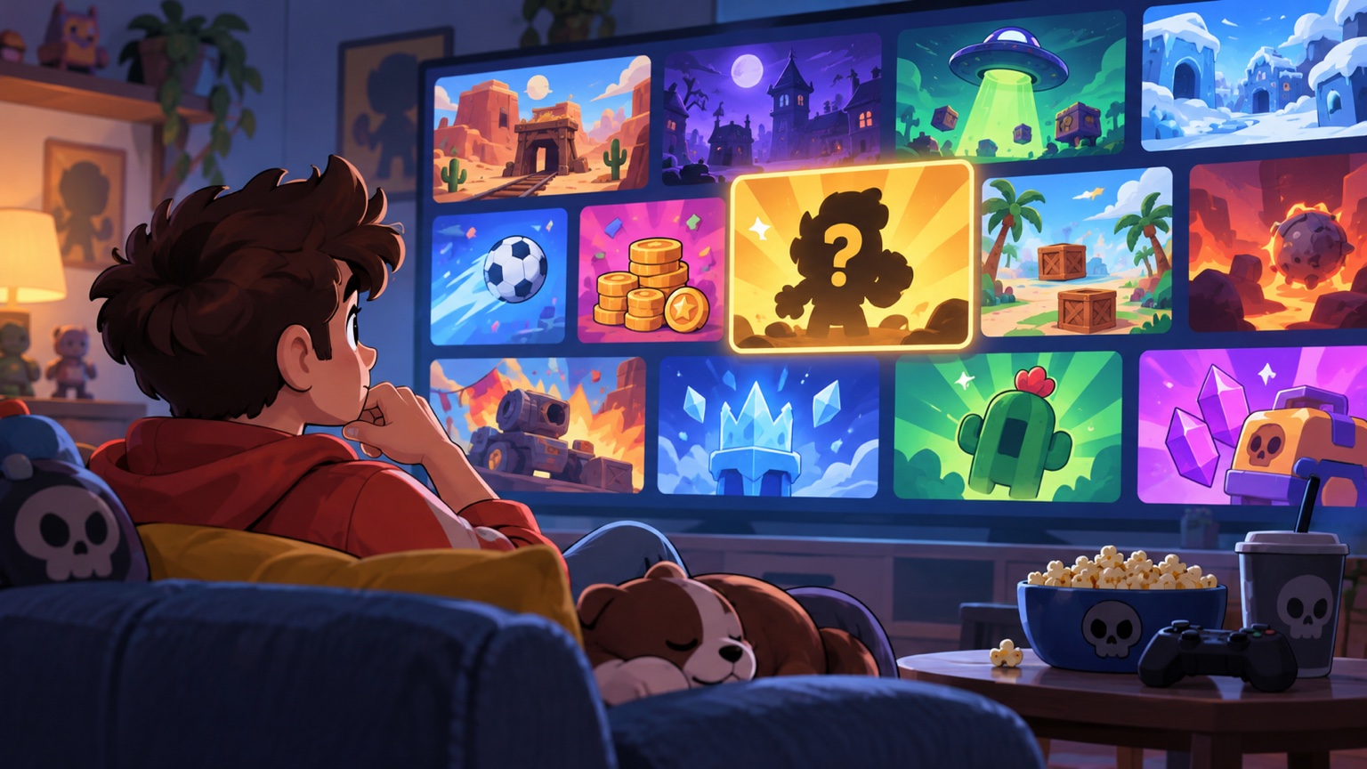 Illustration originale d'un fan comparant un long flux d'événements de jeu mobile avec ses moments de gameplay préférés