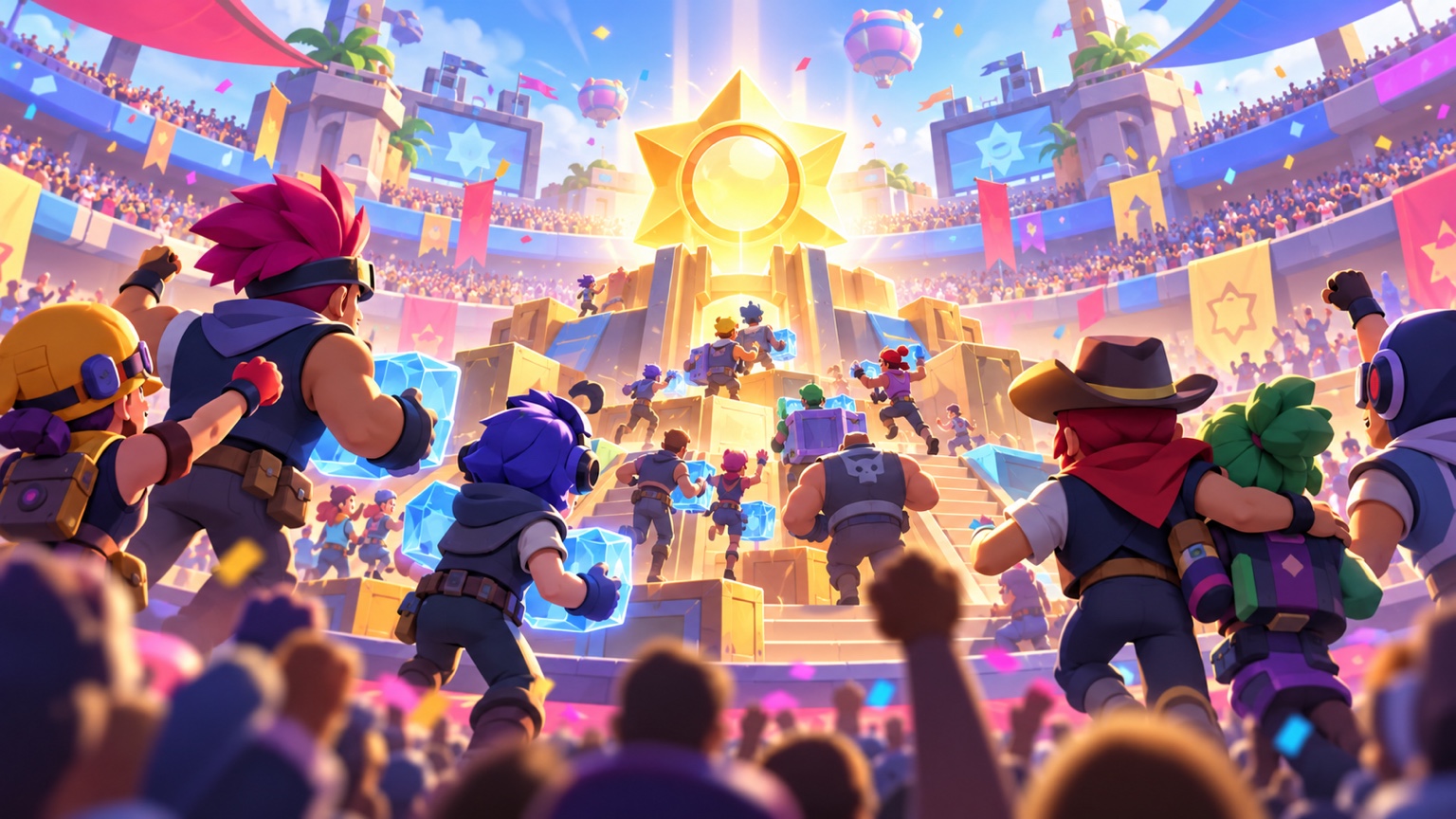 A large Brawl Stars community event bringing many anonymous players together