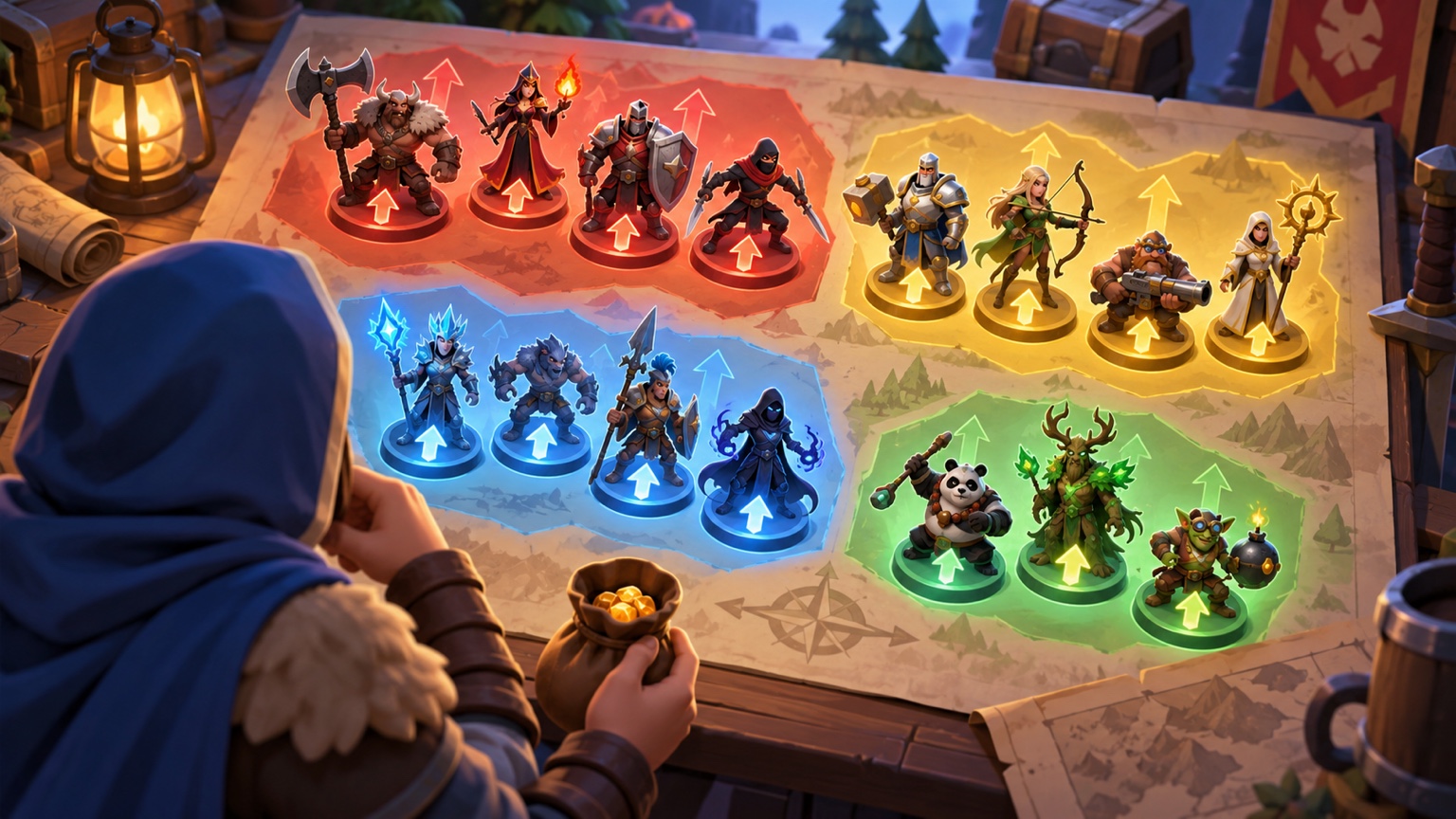 A strategy board grouping the fifteen brawlers discussed by SpenLC